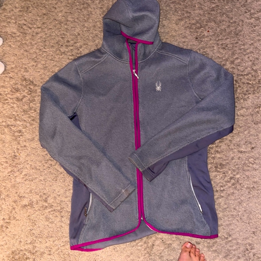 Womens Size XL-Spyder Gray Jacket Great condition!